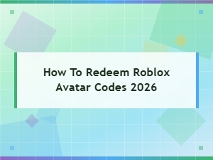 How to Redeem Roblox Avatar Codes 2026 – Free Item Guide