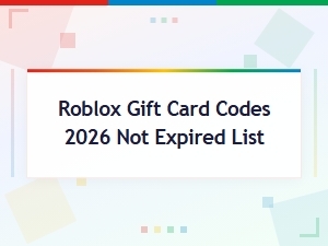 Working Roblox Gift Card Codes Not Expired List